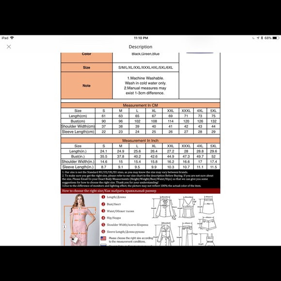 Green off the shoulder blouse, with tie - Picture 6 of 6